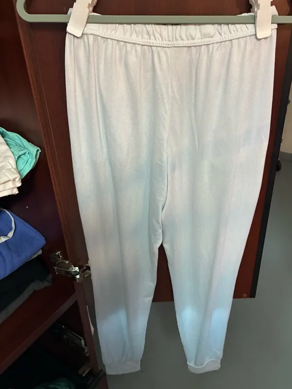 Women’s Born Brand Light Blue Drawstring Jogger Lounge Pants Size Medium - Image 5