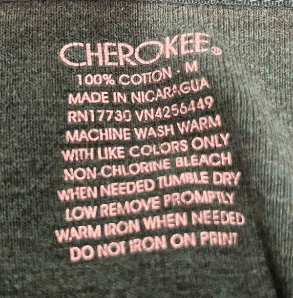 Cherokee emerald green v neck long sleeve - Image 3