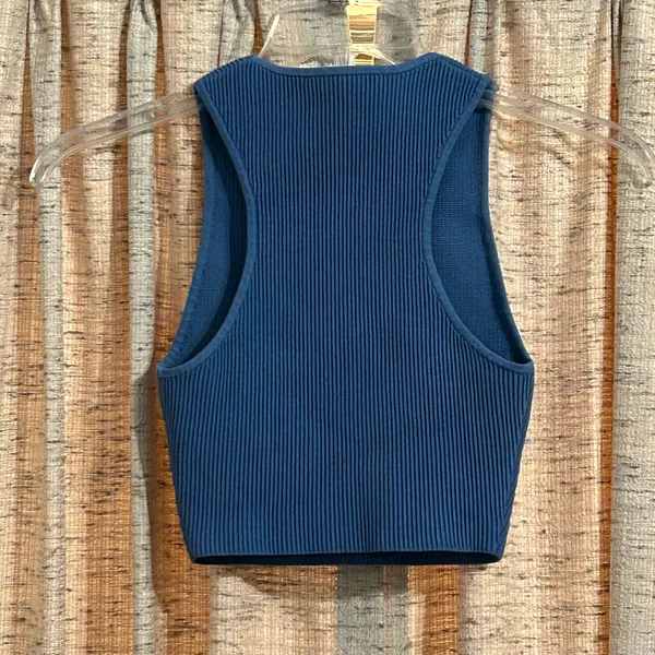 Babaton Rory Sculpt Knit Racer Cropped Tank - Image 6