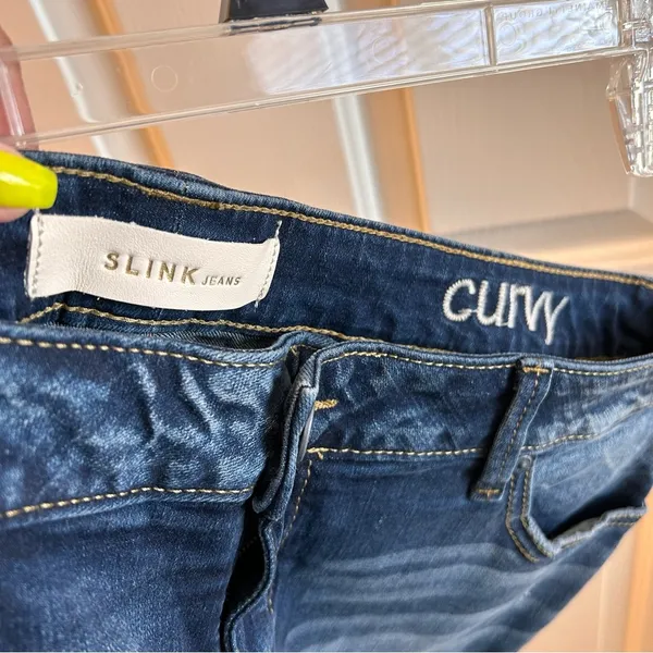 NEW Slink 16 Curvy Distressed Jeans - Image 3