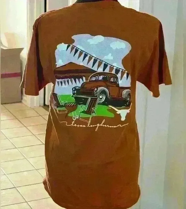 Texas Longhorns Short Sleeve Graphic Tee - Image 2