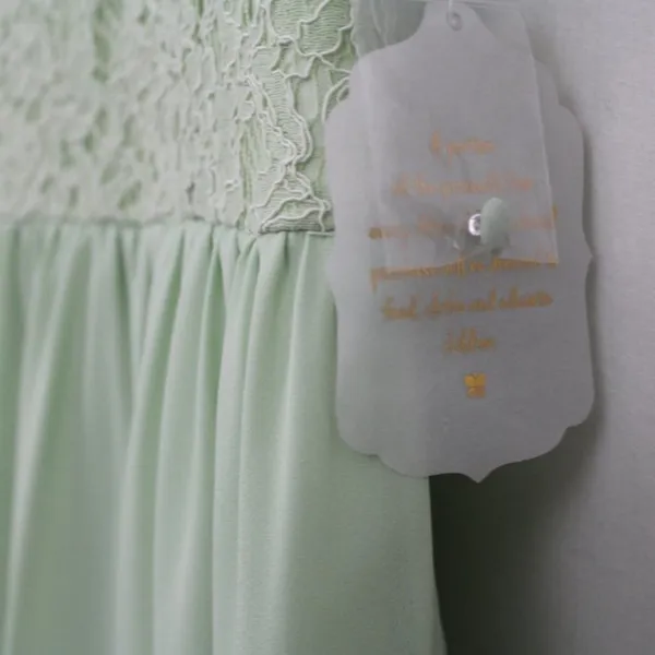 NWT altard state seafoam lace‎ dress L - Image 11