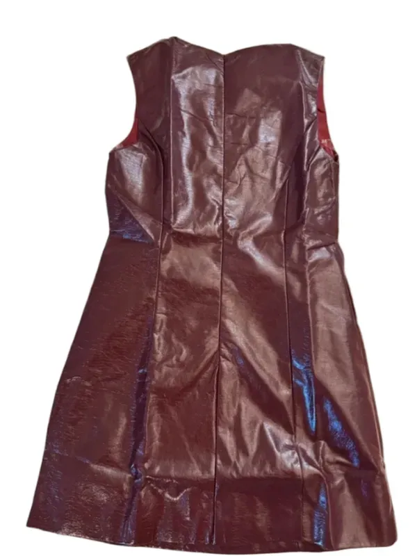 Peppermayo Samantha Mini Dress - Deep Red size 6 - Image 3