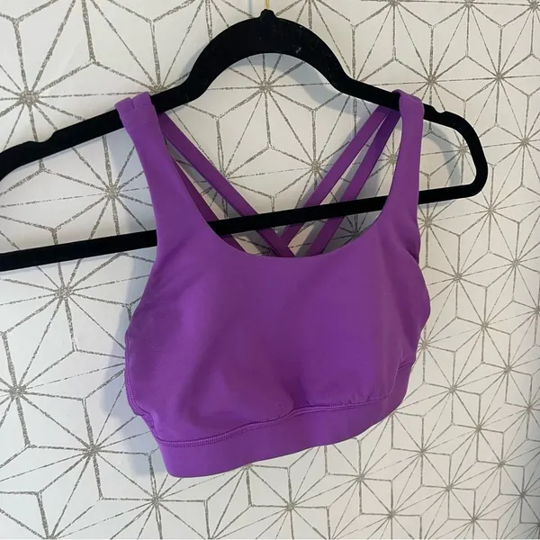 Lululemon Base Pace Tight 25” Magenta Energy Bra Bundle - Image 10