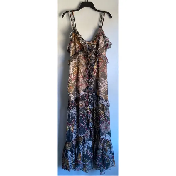 Sukiso Angelina Dress XXL Tiered Boho Flowy NWT - Image 5