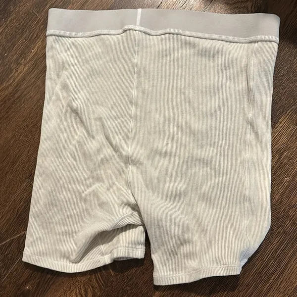 Skims Soft Lounge Cotton Ribbed Boyfriend Boxer - Image 4