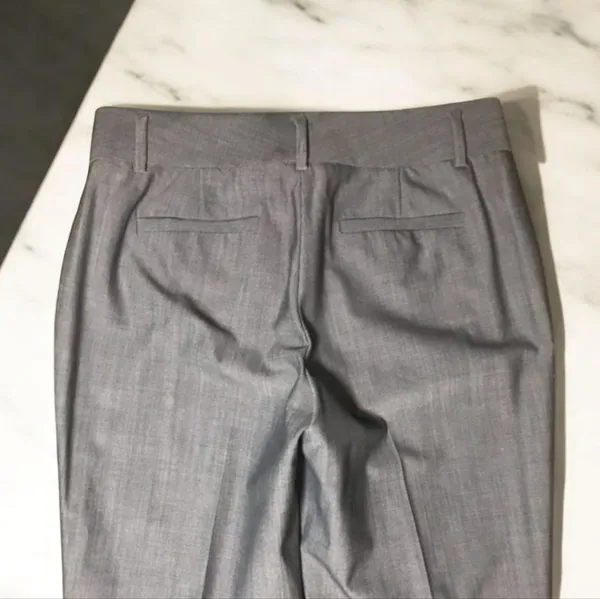 Banana Republic Gray Women's Trousers - Image 6