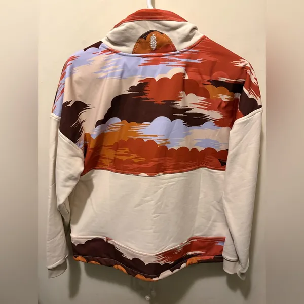NWOT Free People Movement 1/2 zip Daybreak jacket chai size XS‎ - Image 5