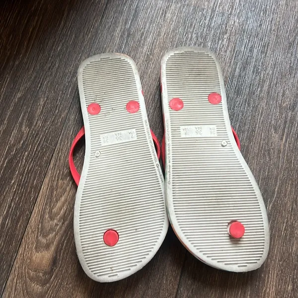 I Love Ipamema Flip Flops Size 7 - Image 3