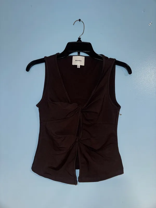 Reformation Tofi Knit Top - Image 3