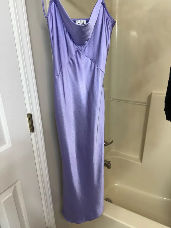 Hello Molly Lavender Slip Dress - Image 7