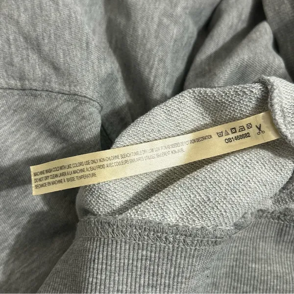 Free People Movement All Sport Hoodie Logo Heather Grey Casual Loungewear Cozy - Image 7