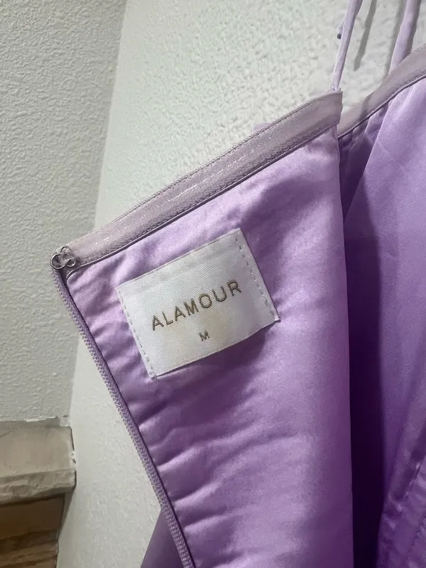 Alamour Prom Dress Lilac - Image 3