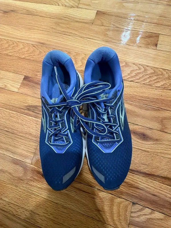 Brooks Ghost 12 Women's Size 9 Peacoat Blue Aqua Running Shoes - Image 2