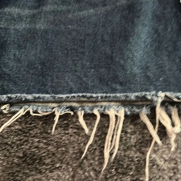 Abercrombie Fitch Natural Rise Vintage A Line Denim Skirt Size 14 - Image 8