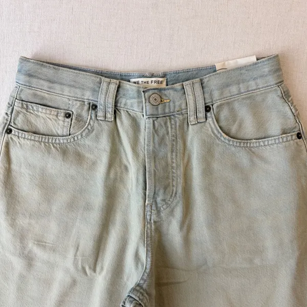 We The Free Montana Shorts 26 Haven Denim Bermuda Jorts NWOT - Image 10