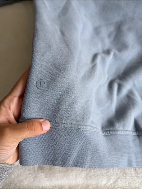 Lululemon All Yours Hoodie Blue Size 6 - Image 7