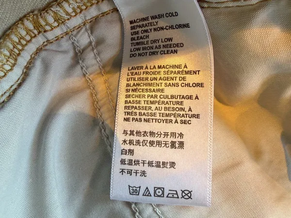 Urban Outfitters BDG Cowboy Jean Size 27 Stone Ecru Cream Straight Wide Leg - Image 12