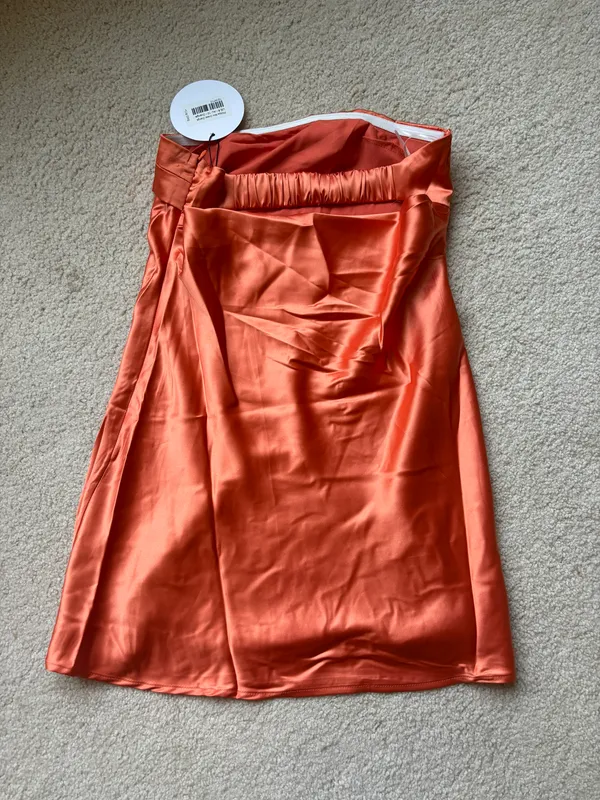 Princess Polly Phillipa Mini Dress Orange - Image 3