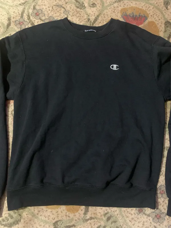 Black Champion Crewneck - Image 2