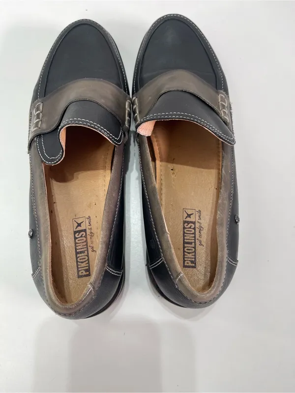 Pikolinos Shoes Aldaya Leather Penny Loafers Women 10.5 (41) Black Colorway - Image 8