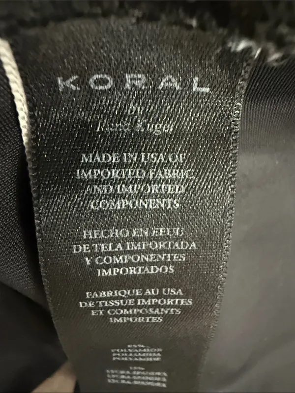 KORAL Lustrous Black Active Legging Size Small - Image 10