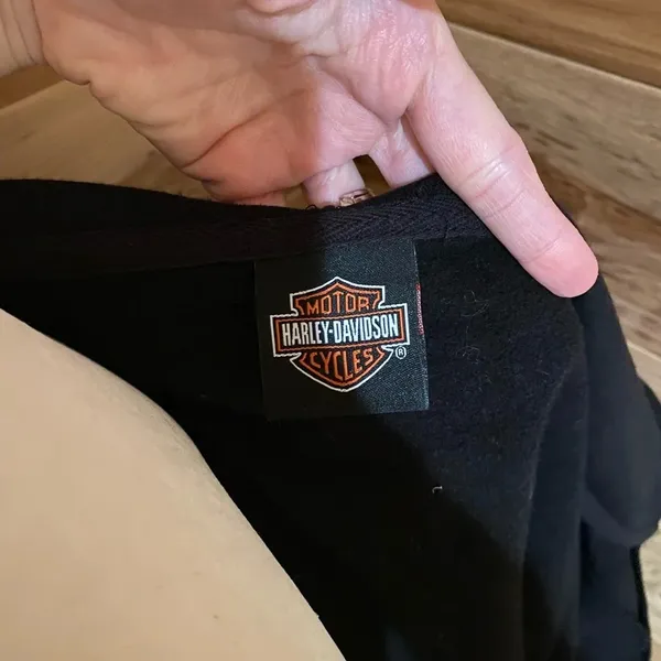 Harley Davidson black hooded jacket size XXL - Image 7
