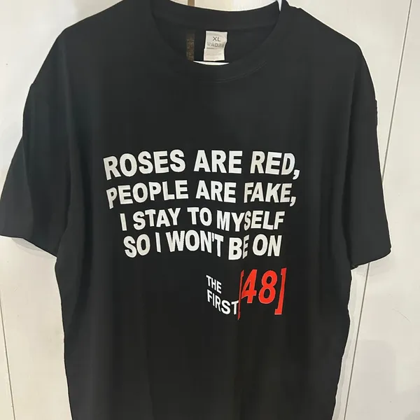 Black Graphic T-Shirt - Image 3