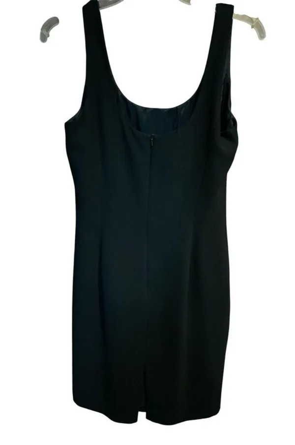 Jones New York Black 2 piece Dress And Jacket Size 6 - Image 3