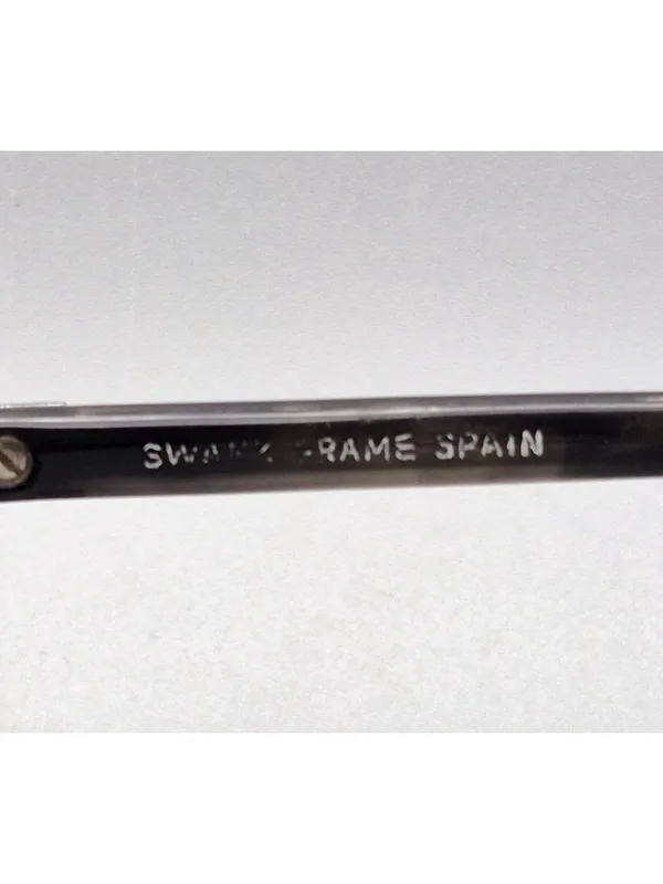 Vintage Swank 932 Eyeglass Frames Brown Oversized 70s Retro Made in Spain - Image 7