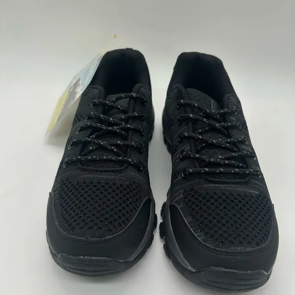 Jabasic Shoes Womens 7 Black Breathable Mesh Hiking Trail Outdoors Sneakers‎ NEW - Image 4