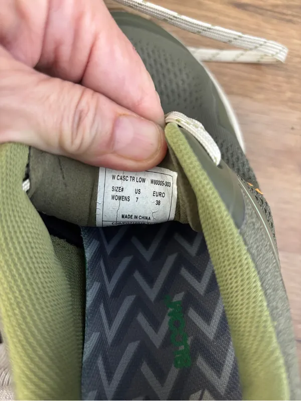 Forsake Cascade Trail Running Hiking Shoes Green Women’s - Image 2