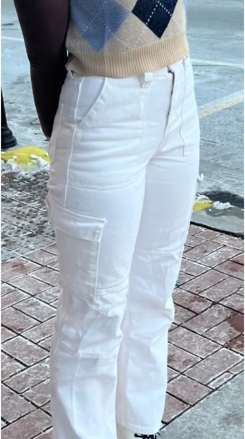 White PacSun Jeans - Image 3