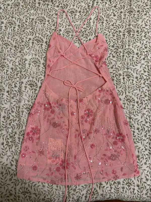 Peppermayo Vietta Sequin Cami Micro Mini Dress - Image 6