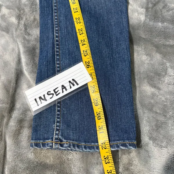 Big Star Remy Boot Jean Womens 32x32 Blue Lo Rise Denim Y2K Flare Western Casual - Image 8