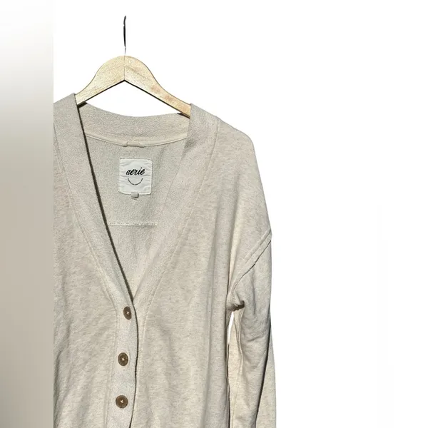 Arie Fleece Cardigan Sweater - Image 4