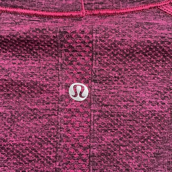 Lululemon Swiftly Tech Long Sleeve Crew in Heathered Jewelled Magenta - Image 5