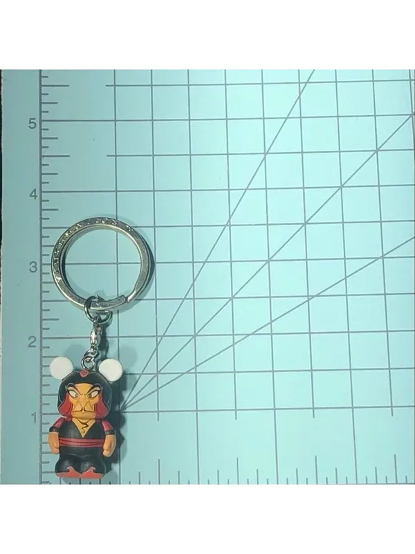 Disney Vinylmation Aladdin Keychain Jafar Villain Black Red fan's collectible OS - Image 4