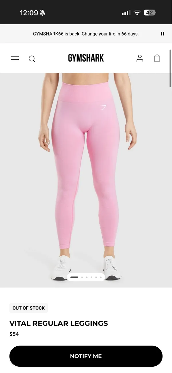 Gymshark Vital Leggings Size Small NWOT - Image 5