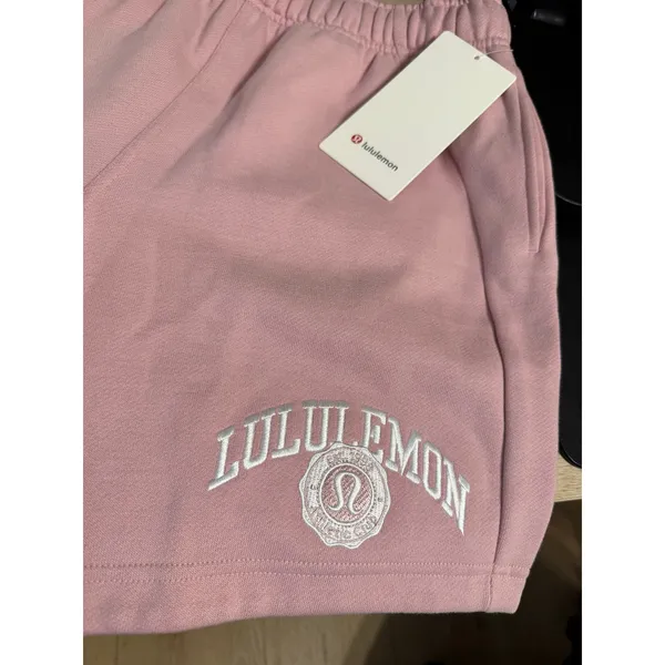 New Lululemon Scuba Oversized Mid Rise Short - Pink - Small RARE - Image 6