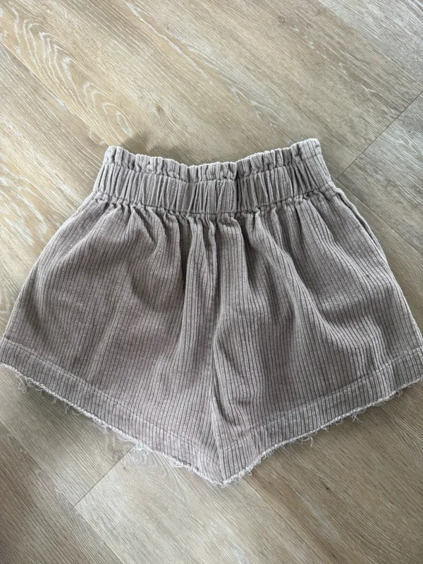 Boutique Corduroy Shorts Paper Bag - Image 2