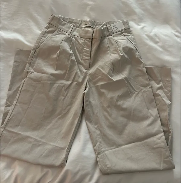 Abercrombie Sloane Low-Rise Twill Pants - Image 2