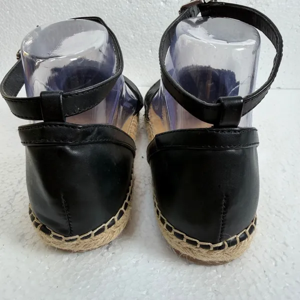 DV by Dolce Vita for Target Espadrille Strap Sandals Shoes Women's 8.5 Black - Image 10
