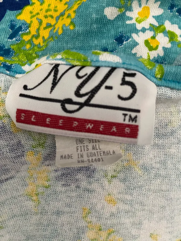 NY5 Sleepwear Nightgown One Size Fits All - Image 3