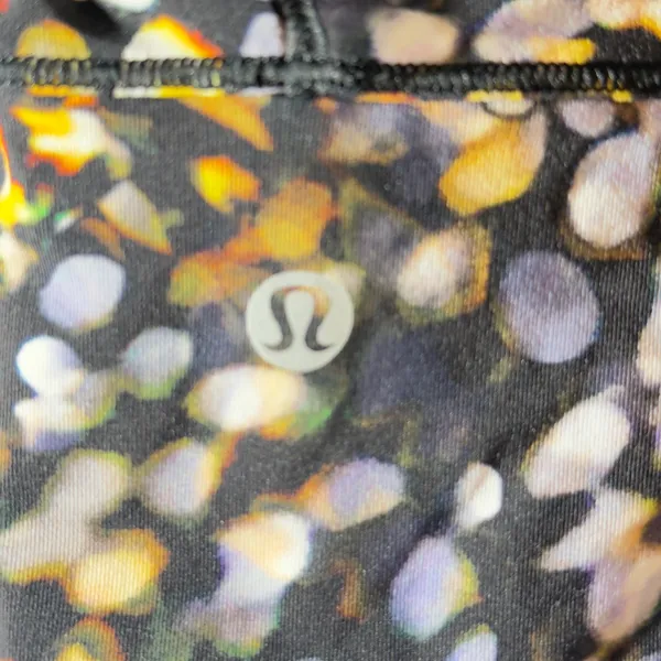 529 | Lululemon Align Floral Abstract Print Cropped Athletic Tank Women‎ (Best)4 - Image 5