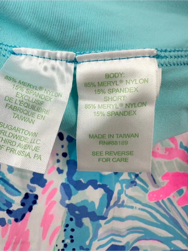Lilly Pulitzer UPF 50+ Luxletic Aila Skort Multi Sink or Swim Size XL - Image 6