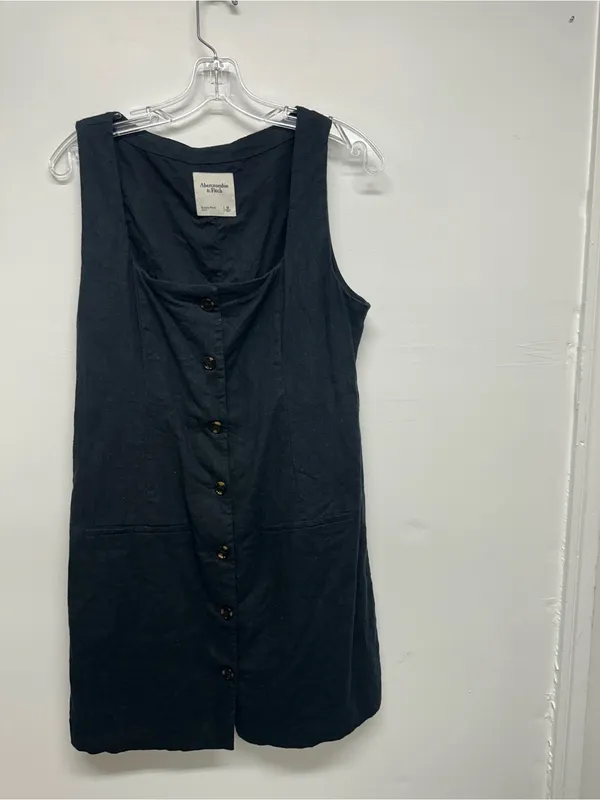 The Abercrombie & Fitch Mara Squareneck Linen-Blend Vest Mini Dress - Image 8