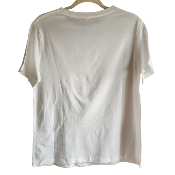 Grandma Slogan Graphic Tee Women‎ Size M White "Grandma Knows Everything" - Image 5