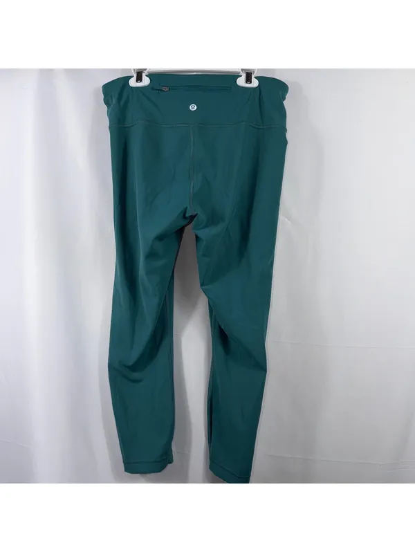 Lululemon Teal High Rise Leggings Size 10 - Image 5