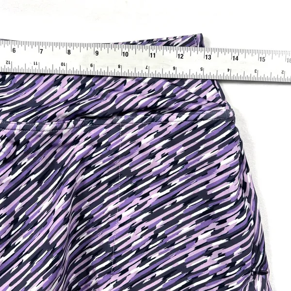 FootJoy Golf Skort XS Purple Print Performance Athletic Skirt Country Club EUC - Image 11